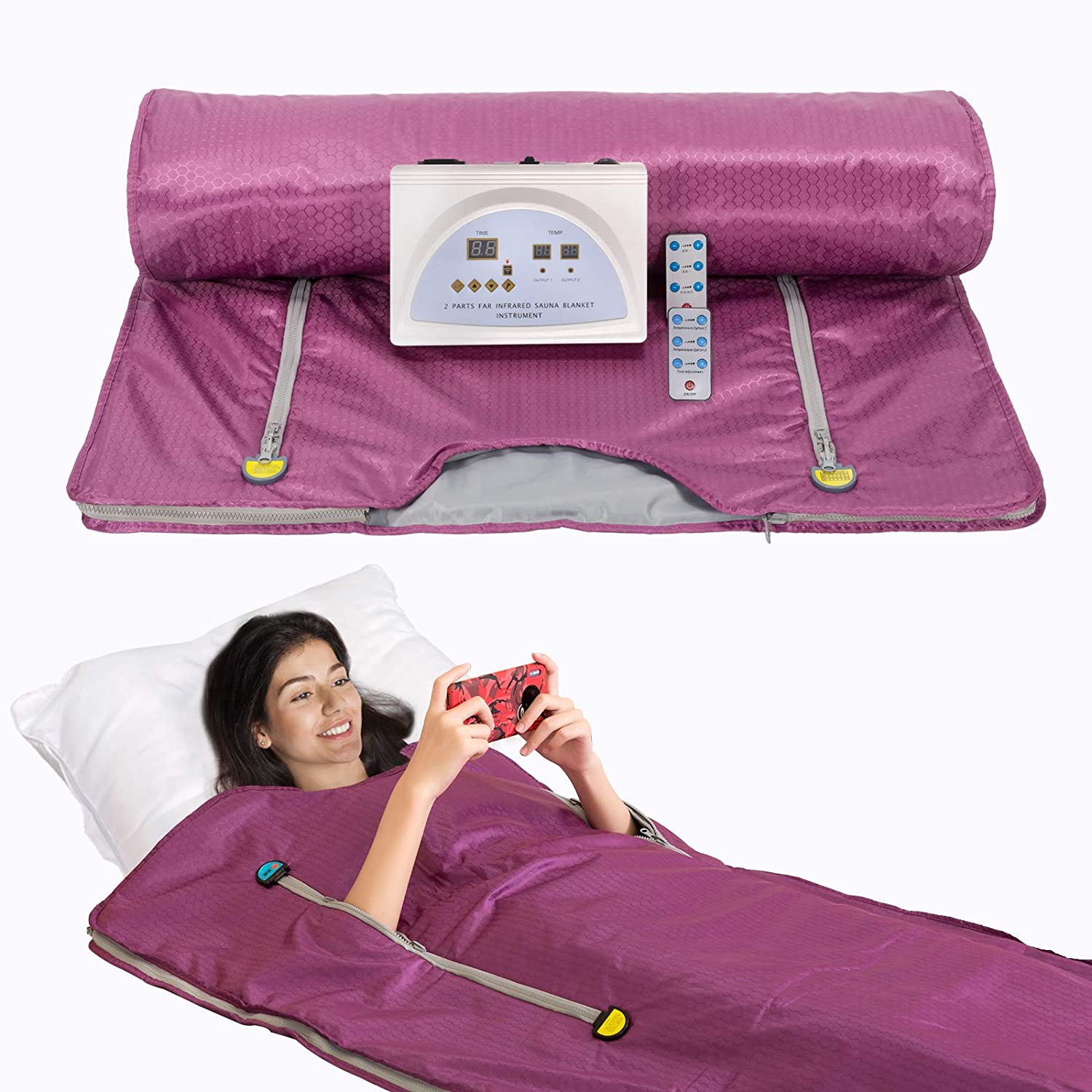 Coperta per sauna con maniche, - Sauna Blanket Infrared recensione e prezzo